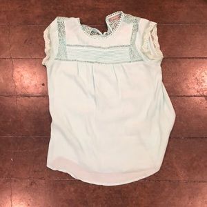 Danielrainn turquoise Flowy shirt